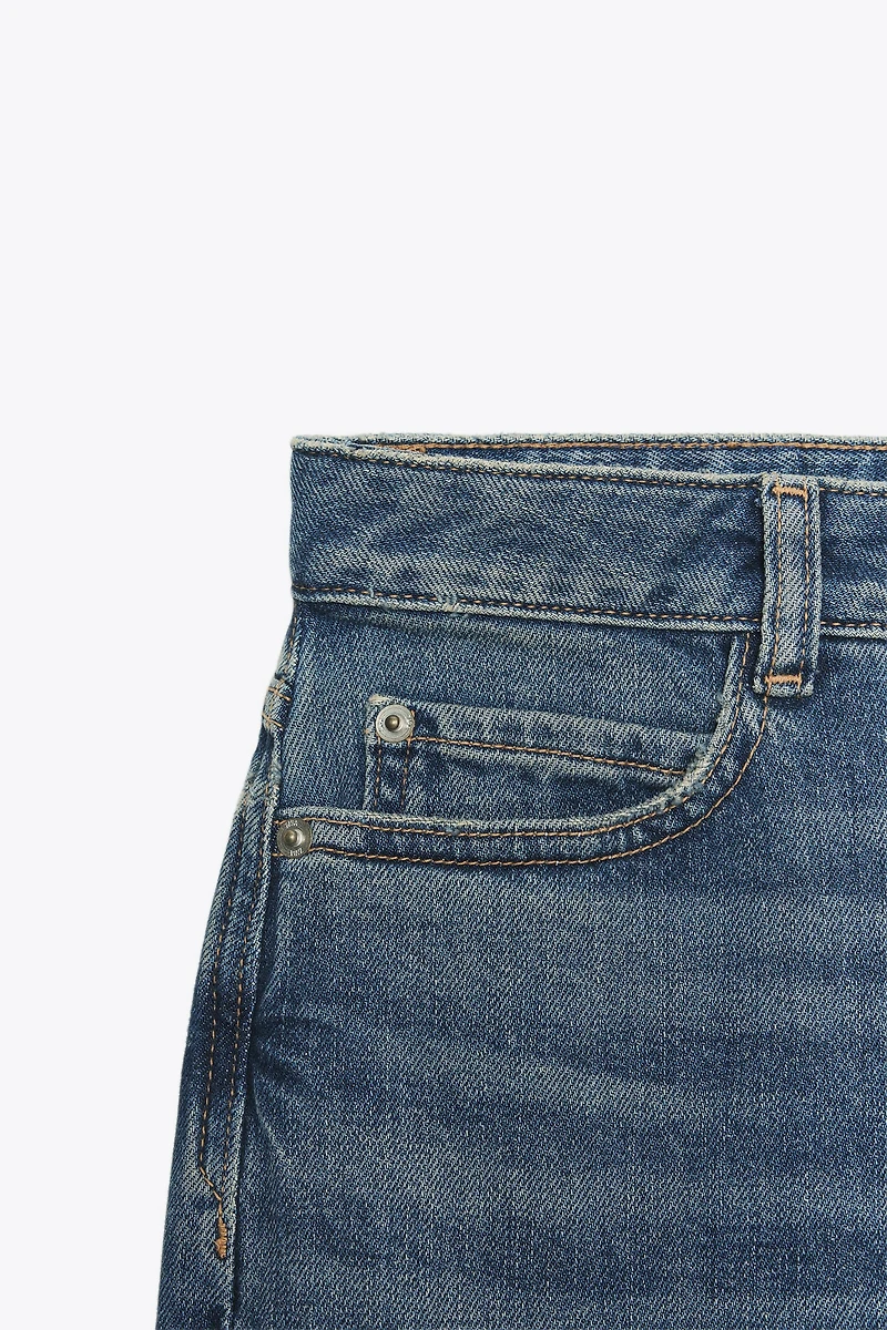 Z1975 MID-RISE STRAIGHT LOOSE JEANS
