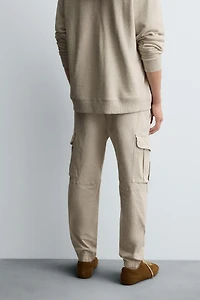 SLIM FIT CARGO PANTS