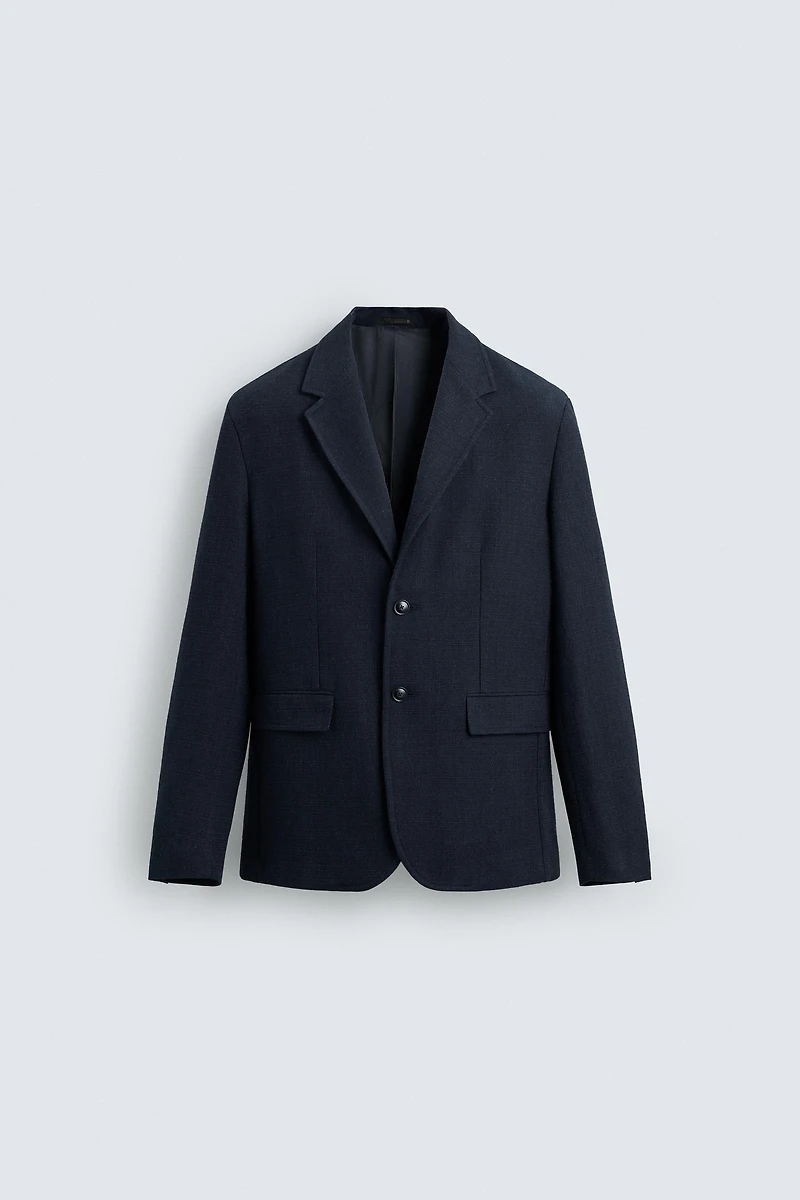 BLAZER REGULAR FIT STRUCTURÉ