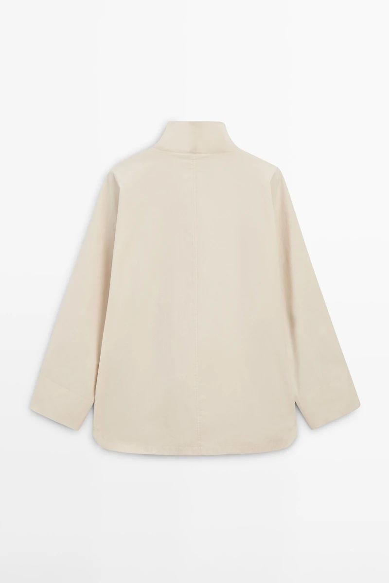Veste à col montant