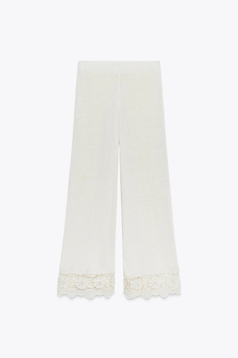 GUIPURE COMBINATION PANTS