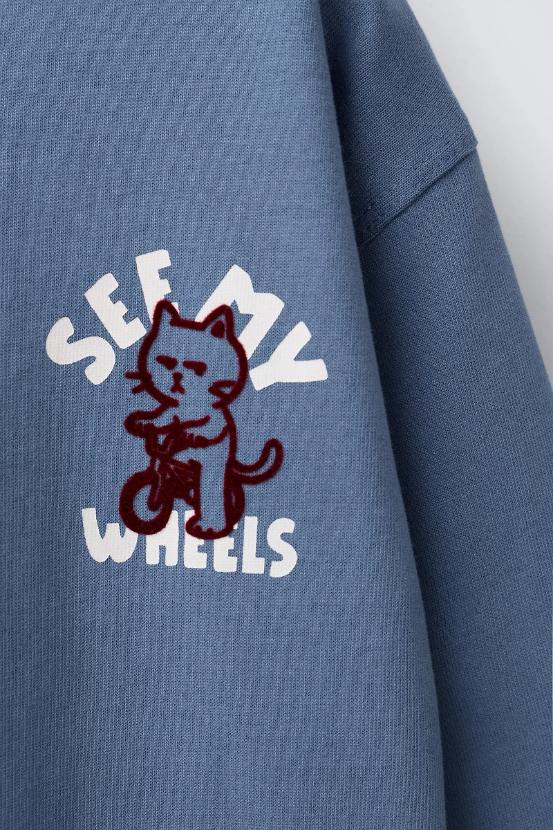 FLOCKED ANIMAL T-SHIRT