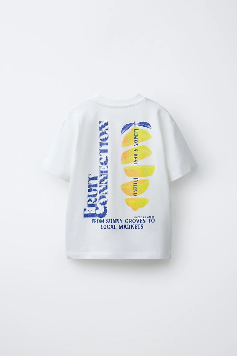 T-SHIRT IMPRIMÉ FRUITS