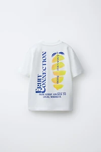 T-SHIRT IMPRIMÉ FRUITS