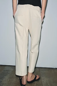 ZW COLLECTION CROPPED PANTS