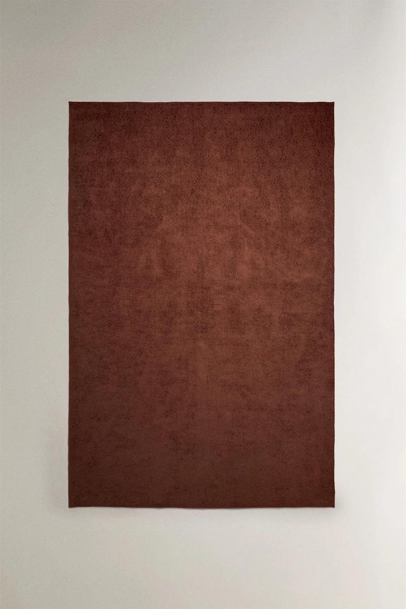 COUVERTURE CHENILLE JACQUARD