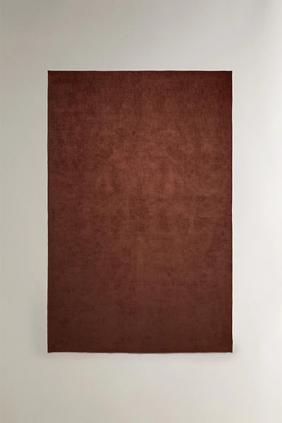 COUVERTURE CHENILLE JACQUARD