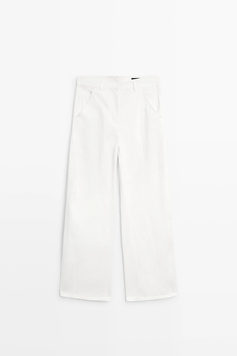 Cotton cargo pants
