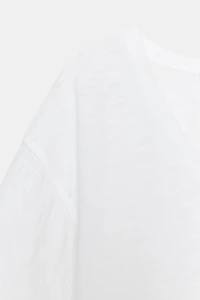 T-SHIRT COL EN V