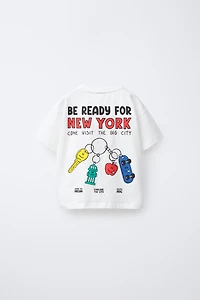 T-SHIRT À INSCRIPTION IMPRIMÉE