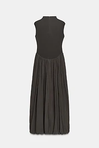 ROBE LONGUE AVEC TULLE