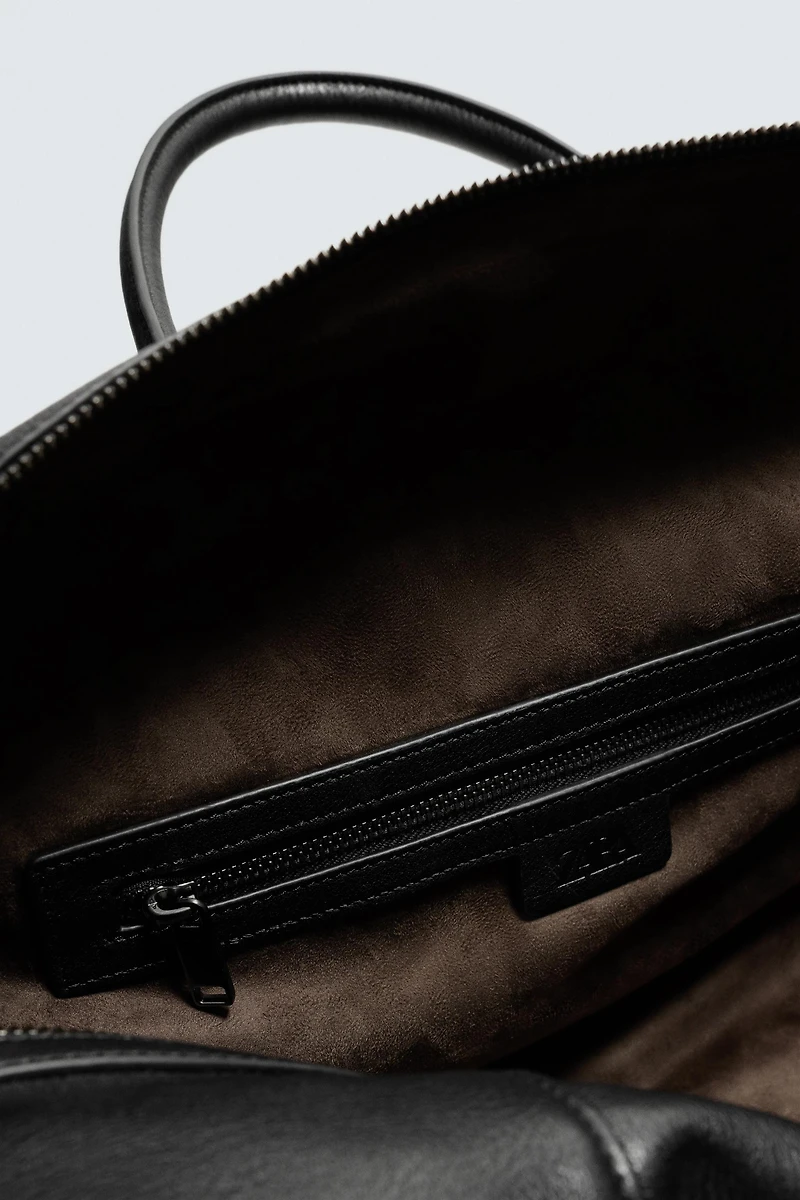 LEATHER TRAVEL BAG