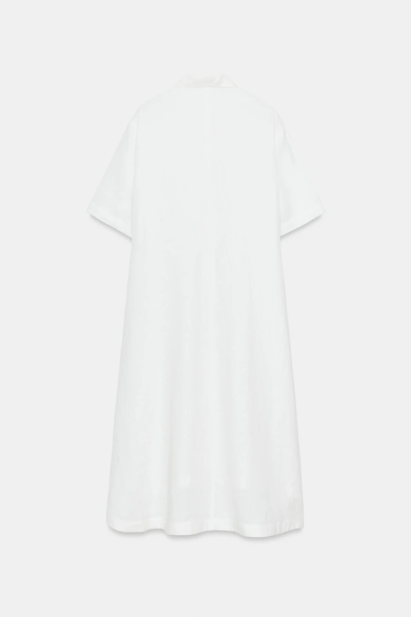 ZW COLLECTION LINEN SHIRTDRESS