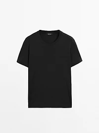 100% cotton short-sleeve T-shirt