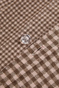 HOUSSE DE COUETTE ENFANT EN FLANELLE VICHY