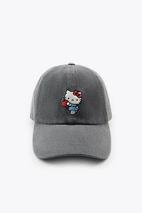 HELLO KITTY © 2025 SANRIO DENIM CAP