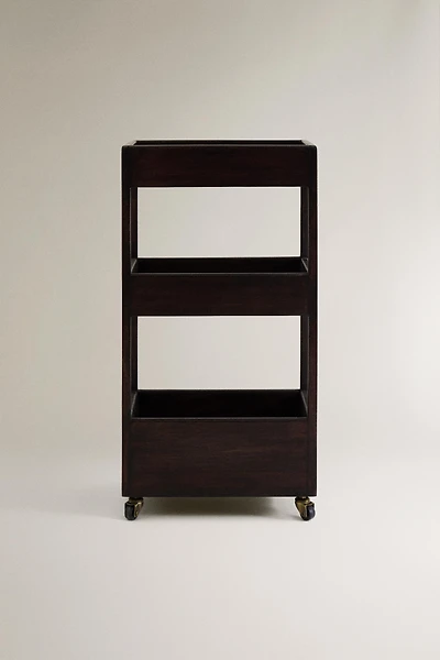 WOODEN STORAGE UNIT