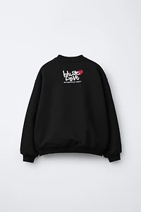 HEART SWEATSHIRT