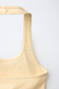 STAR HALTER TOP