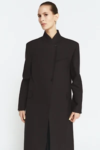 ZW COLLECTION LIMITED EDITION WOOL BLEND FROCK COAT