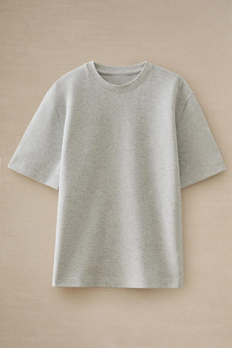 SHORT SLEEVE COTTON T-SHIRT