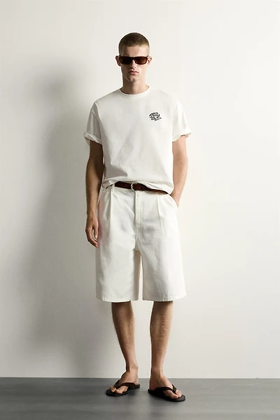 T-SHIRT RELAXED FIT IMPRIMÉS CÉRAMIQUE