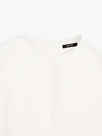 Robe midi avec ceinture