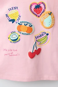 STICKER PRINT T-SHIRT