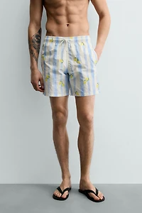 LEMON PRINT SWIMSUIT