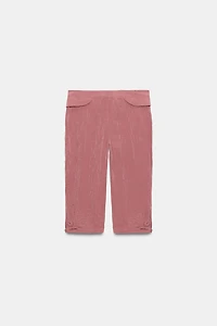 FLOWY CAPRI PANTS
