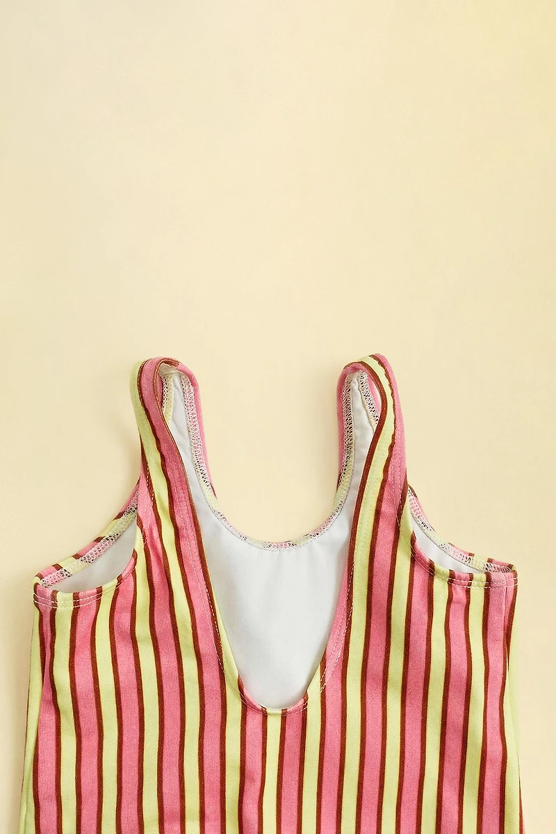 ZARA TIMELESS - MAILLOT DE BAIN À RAYURES