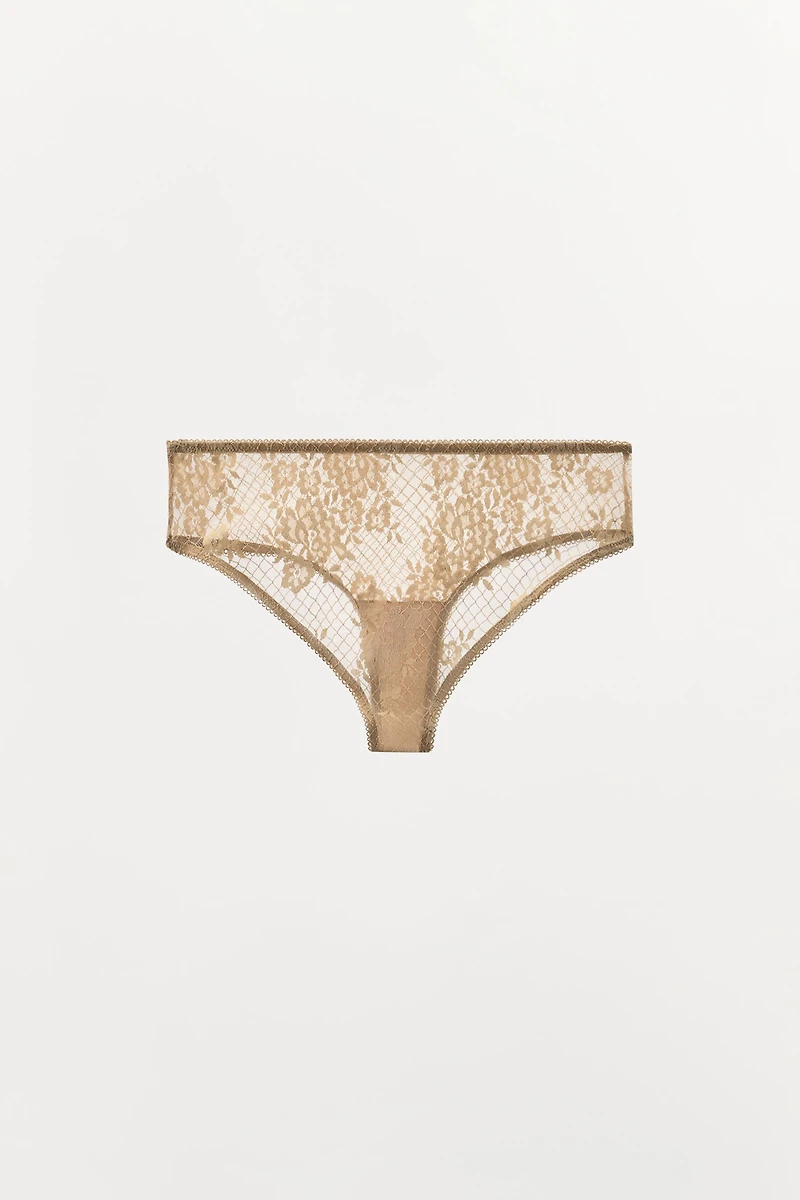CULOTTE LARGE EN DENTELLE