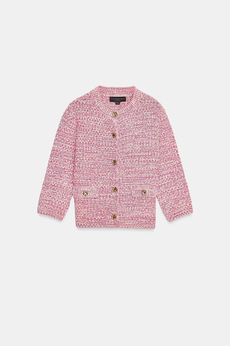 FRENCH SLEEVE CARDIGAN