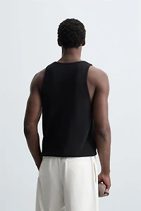 KNIT TANK TOP