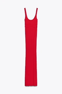 FITTED KNIT DRESS
