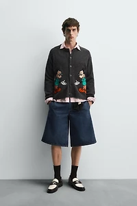 MICKEY MOUSE WOOL CARDIGAN HARRY LAMBERT FOR ZARA X DISNEY