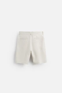 100% LINEN SHORTS