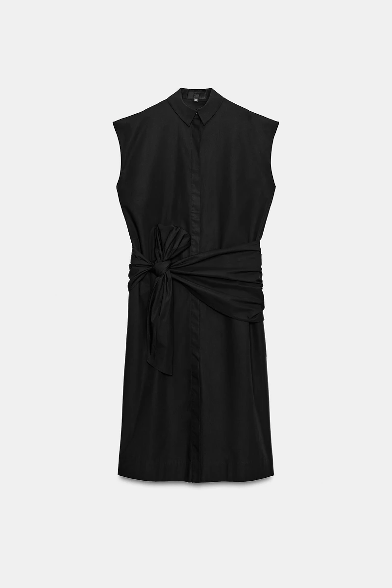 ZW COLLECTION SASH SHIRT DRESS
