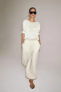 STRIPED BALLOON PANTS ZW COLLECTION