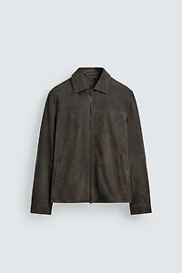 SUEDE LEATHER JACKET
