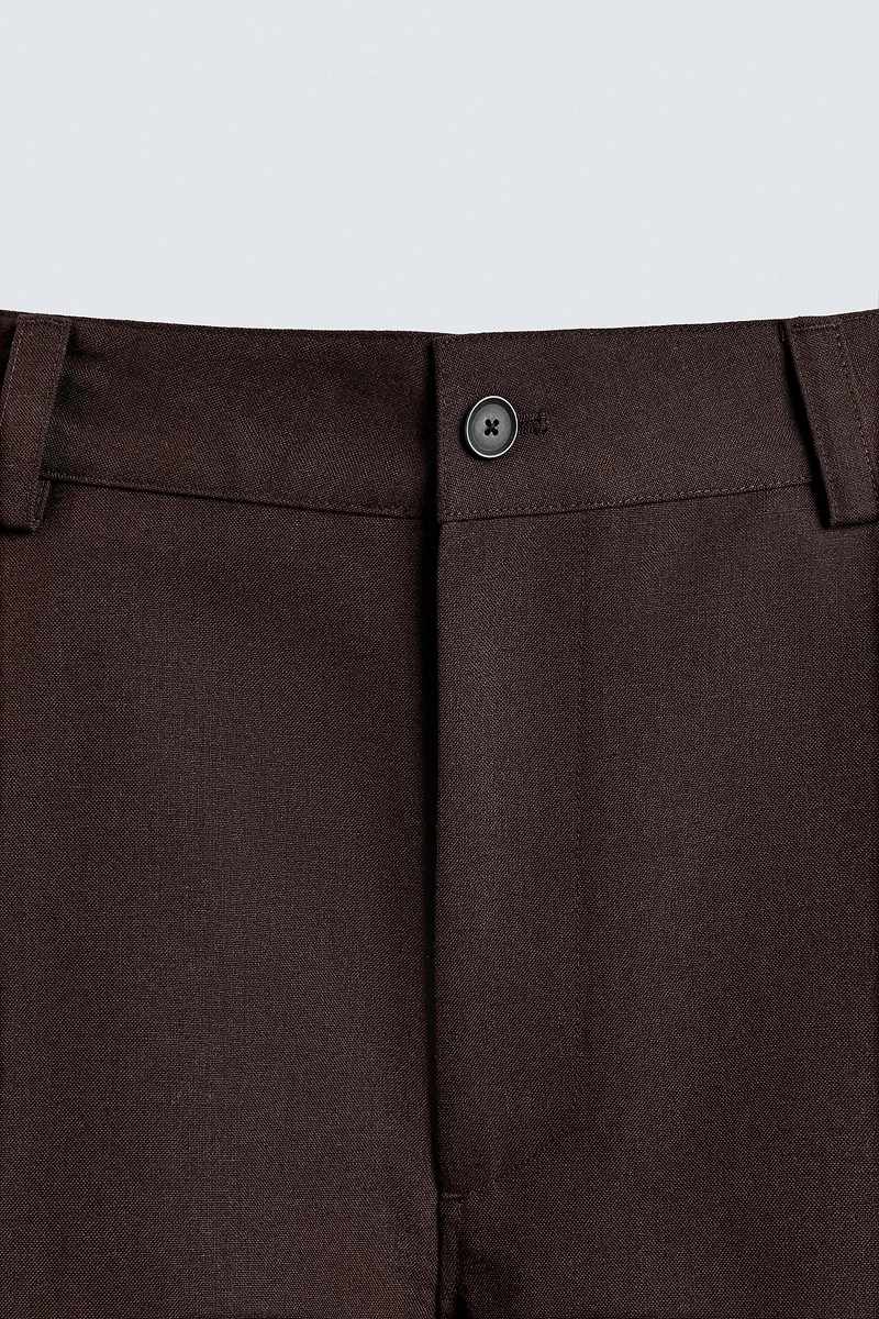 PANTALON BALLOON FIT À PLIS