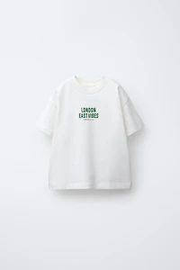 TEXT JOGGING T-SHIRT