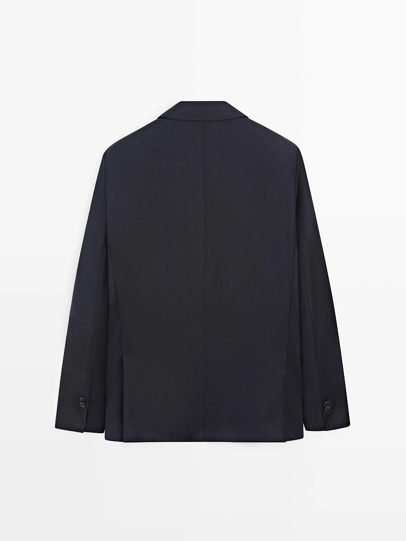 Blazer 100 % laine froide