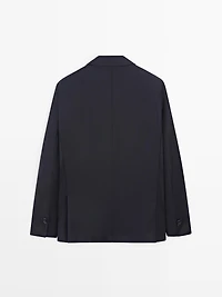 Blazer 100 % laine froide