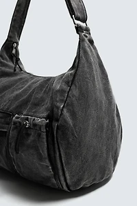 MULTI-POCKET DENIM BAG