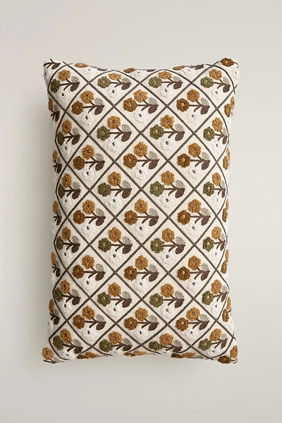 TUFTED THROW PILLOW COVER