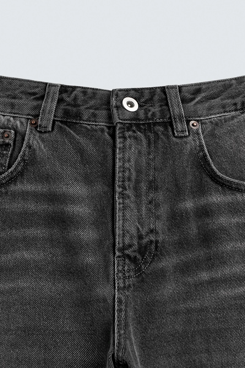 RIPPED FLARE FIT JEANS