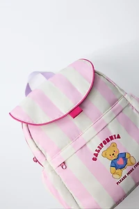 STRIPED BACKPACK