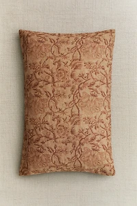 HOUSSE DE COUSSIN FLEURS