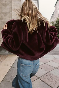 VESTE DOUBLE FACE À BRANDEBOURGS